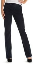Thumbnail for your product : Lee slimming pull-on bootcut jeans - petite