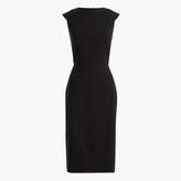 Thumbnail for your product : J.Crew Cap-sleeve sheath dress in two-way stretch wool