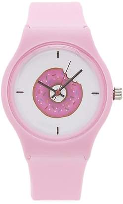Forever 21 Donut Graphic Analog Watch