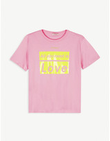 Thumbnail for your product : Pinko All You Need is Love cotton T-shirt 8-16 years