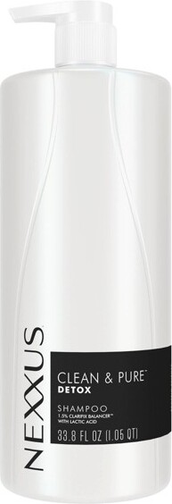 Nexxus NexxusClean&PureNourishingDetoxShampoowithElastinProteinandMarineMinerals-33.8floz