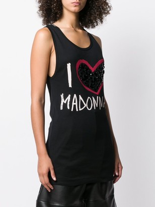 Dolce & Gabbana Pre-Owned Madonna print tank top