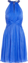 Thumbnail for your product : Matthew Williamson Embellished silk-chiffon dress