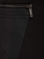 Thumbnail for your product : Morgan Faux Leather and Knit Mini Skirt