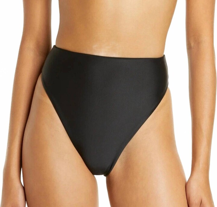 JADE SWIM Incline Bikini Bottoms In Black