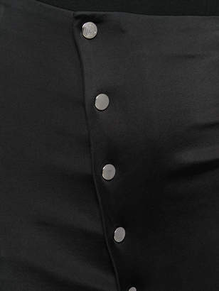 Paco Rabanne asymmetric button-down mini skirt