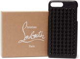 Thumbnail for your product : Christian Louboutin Loubiphone Leather Iphone 7+ And 8+ Case - Black
