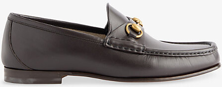 Mens Dark Brown Horsebit 1953 Leather Loafers Eur 45 / 11 Uk Men