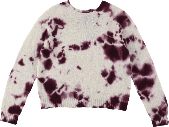 Suzusan Tie-Dye Crew-Neck Sweater
