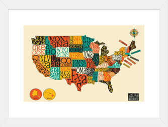 U.S.A Kids Wall Décor