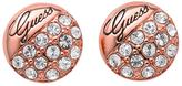 Thumbnail for your product : GUESS Crystal Crush Rose Gold Earrings