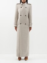 Thumbnail for your product : Saint Laurent Double-breasted Virgin Wool Coat