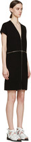 Thumbnail for your product : McQ Darkest Black Knit Zip Sleeveless Dress