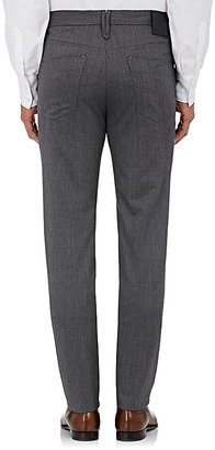Incotex Men's Ray Five-Pocket Stretch-Wool Pants-Grey