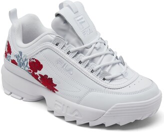 Fila Women's Disruptor Ii Flower Casual Sneakers from Finish Line -  ShopStyle