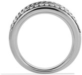 Thumbnail for your product : David Yurman Wheaton Band Ring with Diamonds