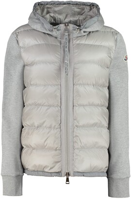 Moncler Cardigan With Padded Front Panel