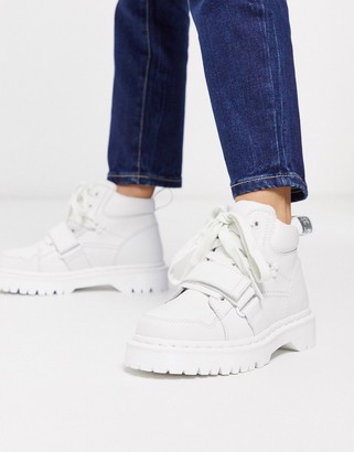 dr martens flat ankle boots