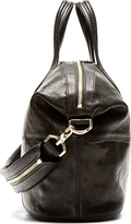 Thumbnail for your product : Givenchy Black Leather Medium Zanzi Nightingale Tote