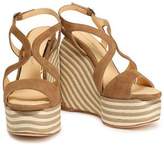 Thumbnail for your product : Paloma Barceló Suede Wedge Espadrille Sandals