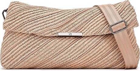 Think Royln Embrace Women's Handbags Beige/Beige Raffia