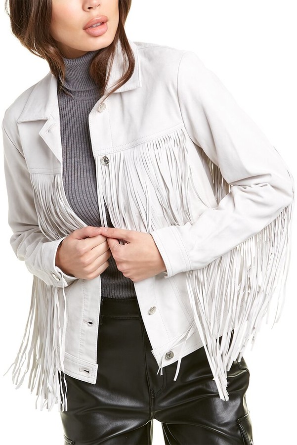 iro fringe leather jacket