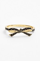 Thumbnail for your product : Kate Spade 'finishing Touch' Bow Hinge Bangle