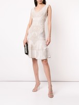 Thumbnail for your product : Herve Leger Fitted Midi Dress