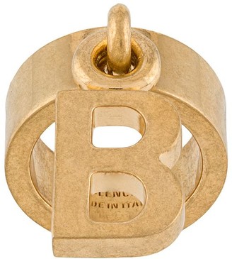 Balenciaga B logo ring - ShopStyle