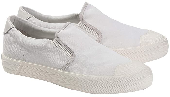 lacoste white slip on shoes