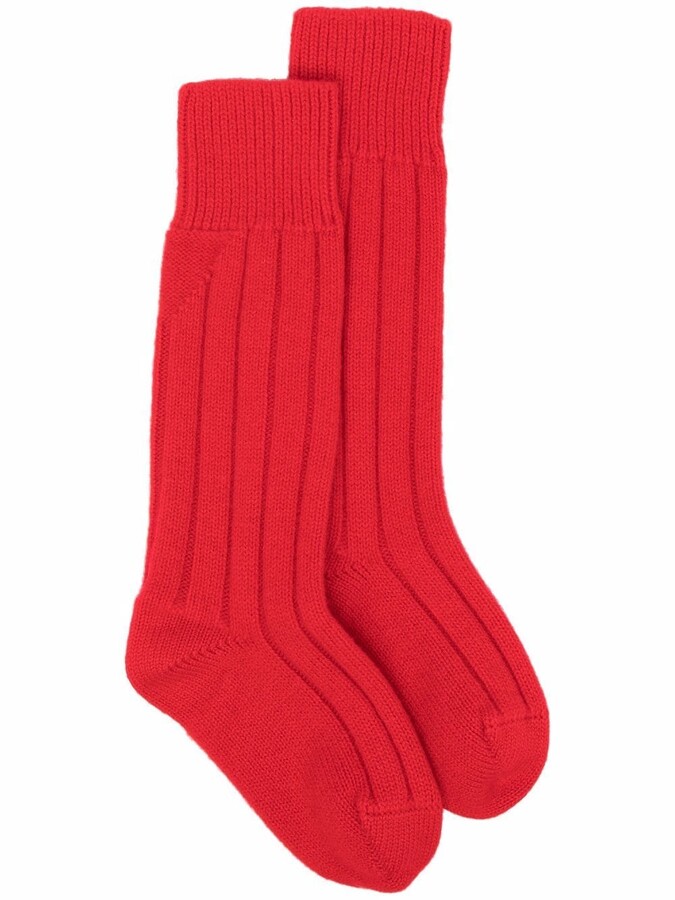 Cashmere Ribbed Sock | Shop the world's largest collection of 