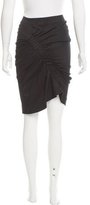 Thumbnail for your product : Preen Asymmetrical Ruche-Accented Skirt