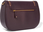 Thumbnail for your product : Anya Hindmarch Vere Leather Shoulder Bag - Plum