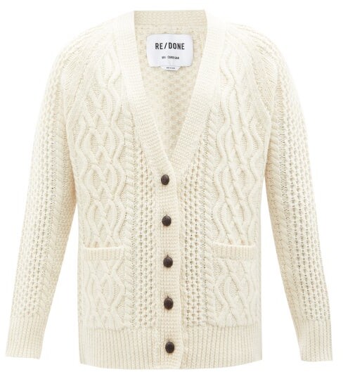 ivory cable sweater