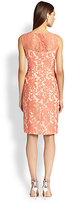 Thumbnail for your product : Kay Unger Embroidered Lace Dress