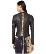 Thumbnail for your product : Versace Paneled Leather Jacket