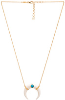 Thumbnail for your product : Jacquie Aiche Double Horn Necklace