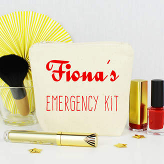 Andrea Fays Personalised 'Emergency Kit' Make Up Bag