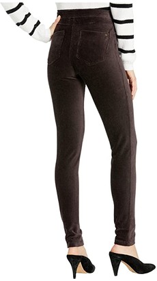 Calvin Klein Ribbed Leggings with Pocket (Otter) Women's Casual Pants