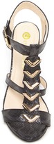 Thumbnail for your product : Chase & Chloe Ohio T-Strap Wedge Sandal
