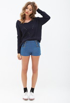 Thumbnail for your product : Forever 21 High-Waisted Sailor Shorts