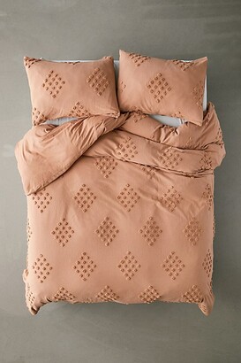Urban Outfitters Tufted Geo Duvet Cover