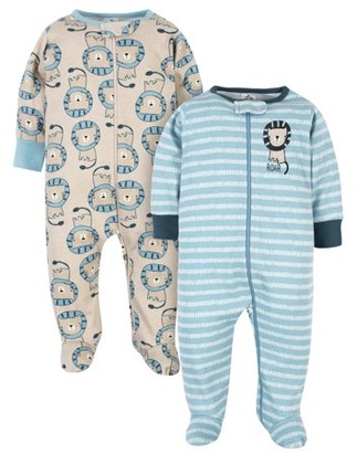 organic cotton footed pajamas