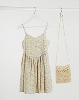Thumbnail for your product : Daisy Street mini cami dress in ditsy floral