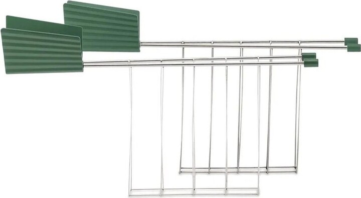 Alessi Plissé Pack Of 2 Toaster Racks
