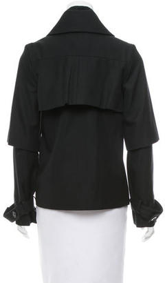 Doo.Ri Wool-Blend Pointed Collar Jacket