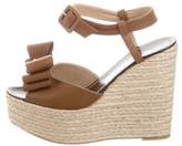 Thumbnail for your product : Valentino Rockstud Espadrille Wedges