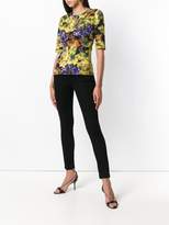 Thumbnail for your product : Dolce & Gabbana printed fitted top