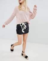 Thumbnail for your product : Hollister Destroyed Denim Skirt