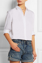 Thumbnail for your product : Alexander Wang T by Cotton-twill shirt